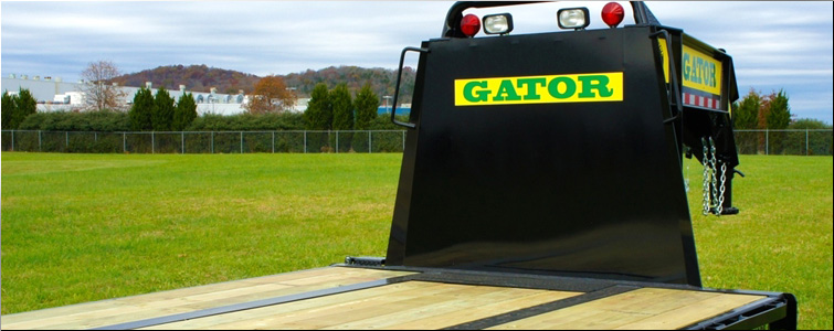 Flat Bed Gooseneck Equipment Trailer | EQUIPMENT TRAILER - 40 FT FLAT BED GOOSENECK TRAILERS FOR SALE  Gaston County,  North Carolina