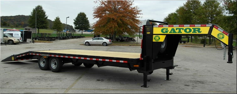 Gooseneck flat bed trailer for sale14k  Gaston County, North Carolina